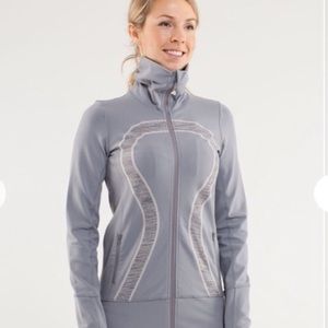 Lululemon In Stride Jacket Coal Fossil